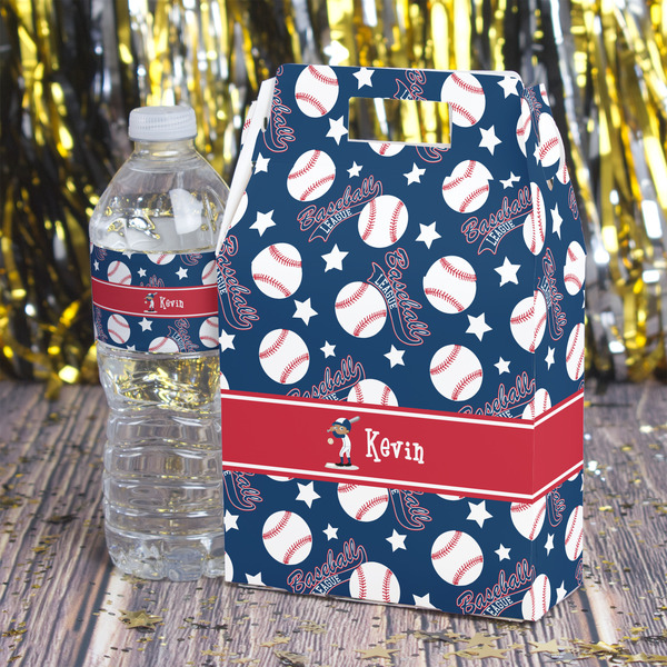 Baseball Gable Favor Box - In Context