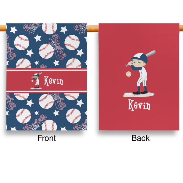 Baseball Garden Flags - Large - Double Sided - APPROVAL