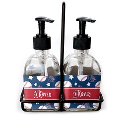 Baseball Glass Soap & Lotion Bottles (Personalized)