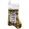 Baseball Gold Sequin Stocking - Front