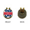 Baseball Golf Ball Hat Clip Marker - Apvl - GOLD
