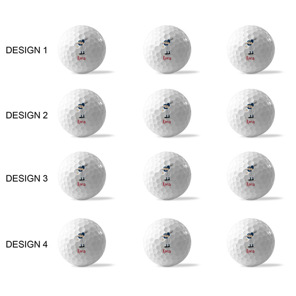 Baseball Golf Balls - Generic - Set of 12 - APPROVAL