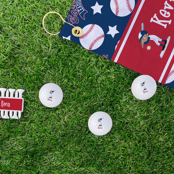 Baseball Golf Balls - Generic - Set of 3 - LIFESTYLE