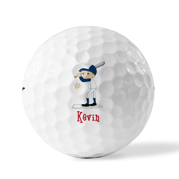 Baseball Golf Balls - Titleist - Set of 3 - FRONT