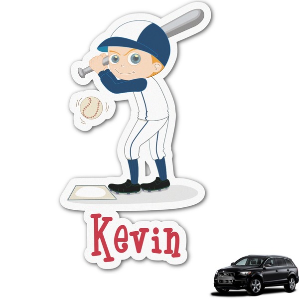 Custom Baseball Graphic Car Decal (Personalized)