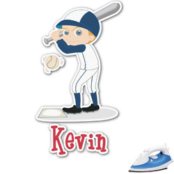 Baseball Graphic Iron On Transfer - Up to 4.5"x4.5" (Personalized)