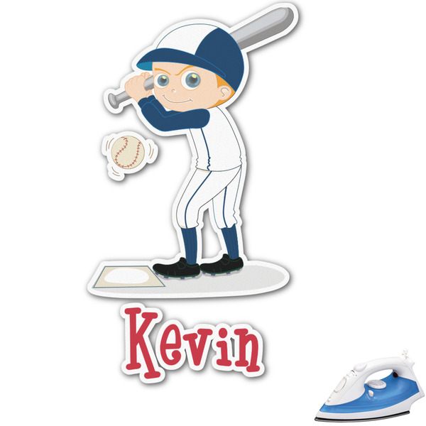 Custom Baseball Graphic Iron On Transfer - Up to 4.5"x4.5" (Personalized)