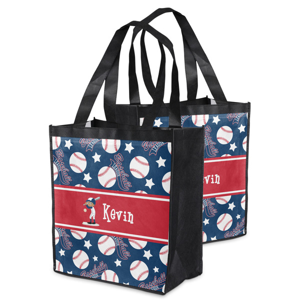 Baseball Grocery Bag - MAIN