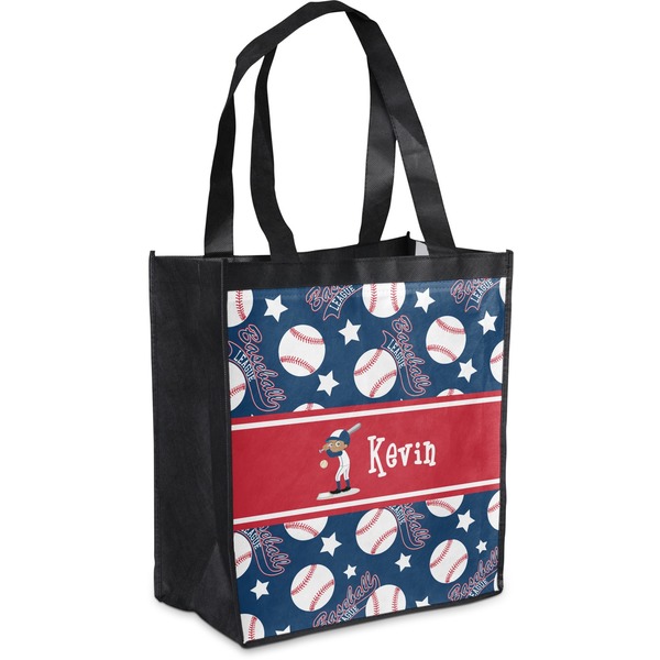 Custom Baseball Grocery Bag (Personalized)
