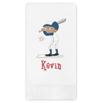 Baseball Guest Napkins - Full Color - Embossed Edge (Personalized)