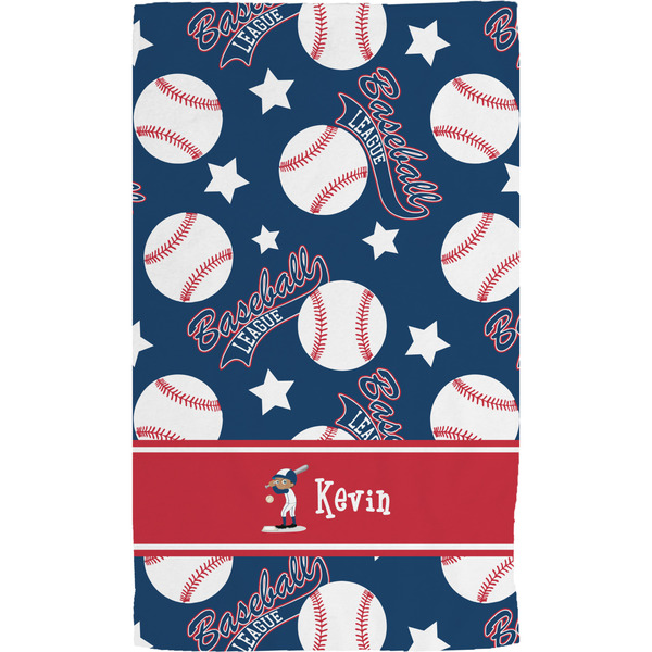 Baseball Hand Towel (Personalized) Full