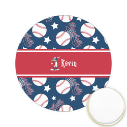 Baseball Printed Cookie Topper - 2.15" (Personalized)