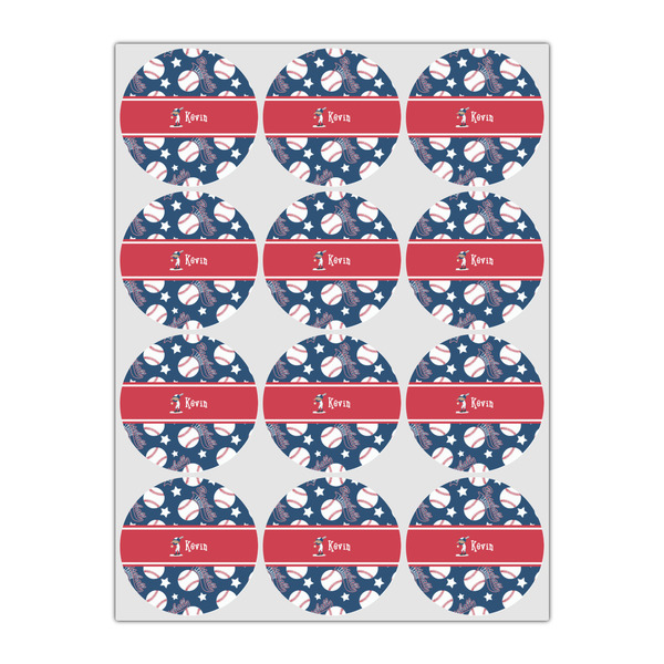 Baseball Icing Circle - Small - Set of 12