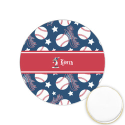 Baseball Printed Cookie Topper - 1.25" (Personalized)