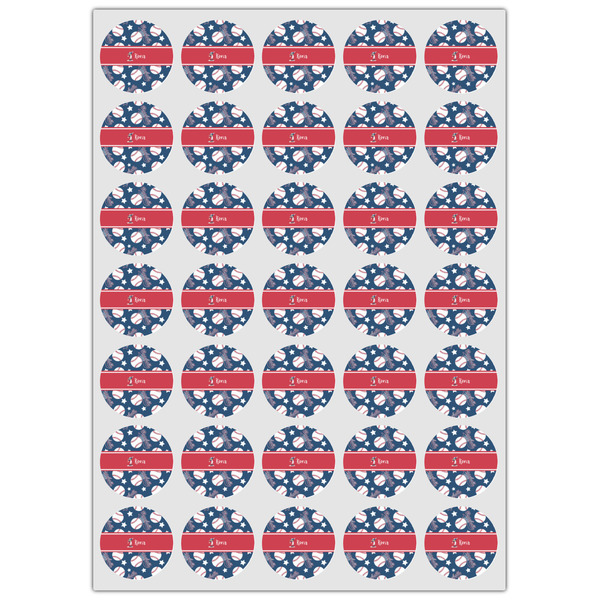 Baseball Icing Circle - XSmall - Set of 35