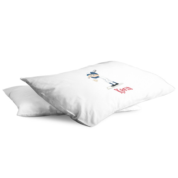Baseball King Pillow Case - TWO (partial print)