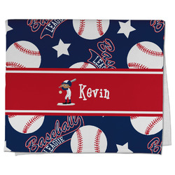 Baseball Kitchen Towel - Poly Cotton w/ Name or Text
