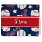 Baseball Kitchen Towel - Poly Cotton w/ Name or Text