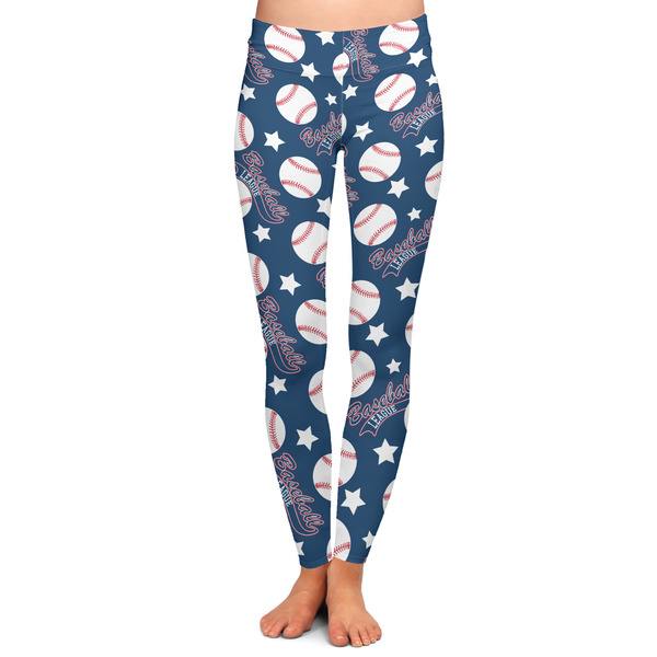 Custom Baseball Ladies Leggings - 2X-Large