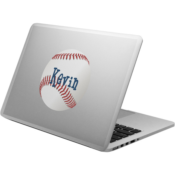 Custom Baseball Laptop Decal (Personalized)