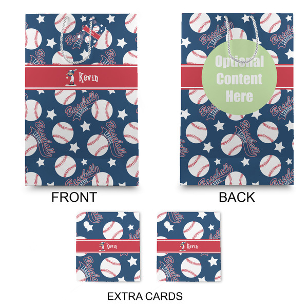 Baseball Large Gift Bag - Approval