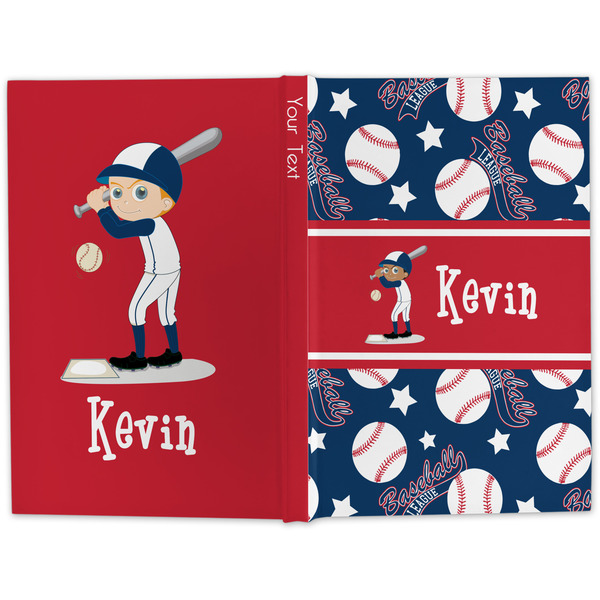 Baseball Large Hard Cover Journal - Apvl