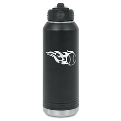 Baseball Water Bottles - Laser Engraved