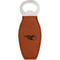 Baseball Leatherette Bottle Opener