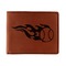 Baseball Leatherette Bifold Wallet - Single Sided
