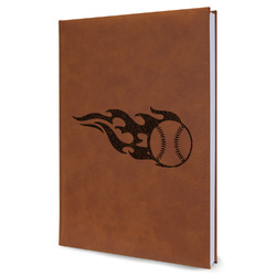 Baseball Leather Sketchbook - Large - Single Sided