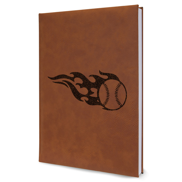 Custom Baseball Leather Sketchbook - Large - Single Sided