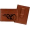 Baseball Leatherette Wallet with Money Clip