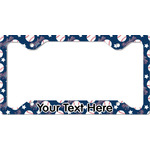 Baseball License Plate Frame - Style C (Personalized)