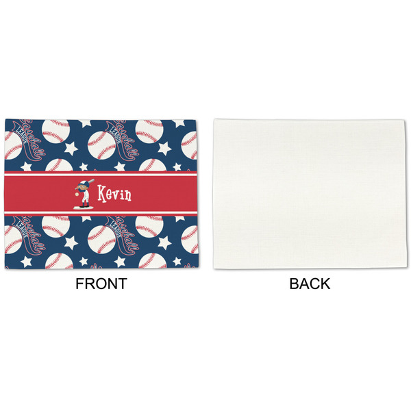 Baseball Linen Placemat - APPROVAL Single (single sided)