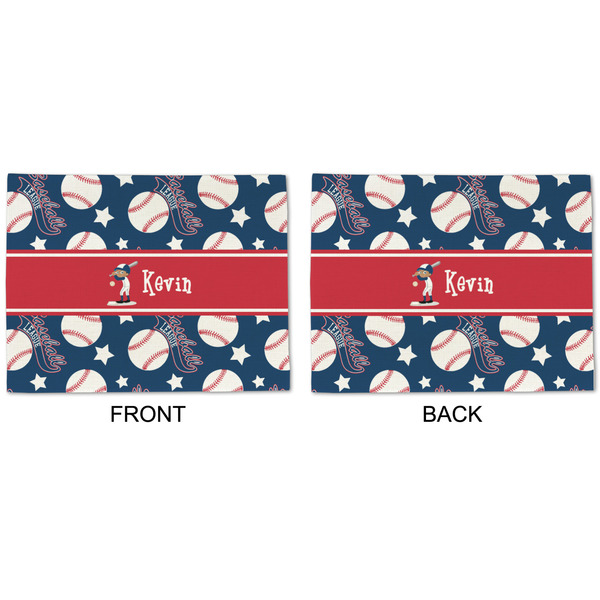 Baseball Linen Placemat - APPROVAL (double sided)