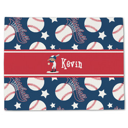 Baseball Single-Sided Linen Placemat - Single w/ Name or Text
