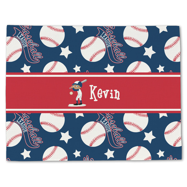 Baseball Linen Placemat - Front