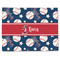 Baseball Single-Sided Linen Placemat - Single w/ Name or Text
