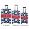 Baseball Luggage Bags all sizes - With Handle