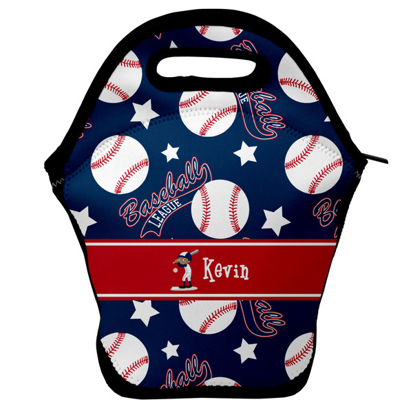 Custom Baseball Lunch Bag w/ Name or Text
