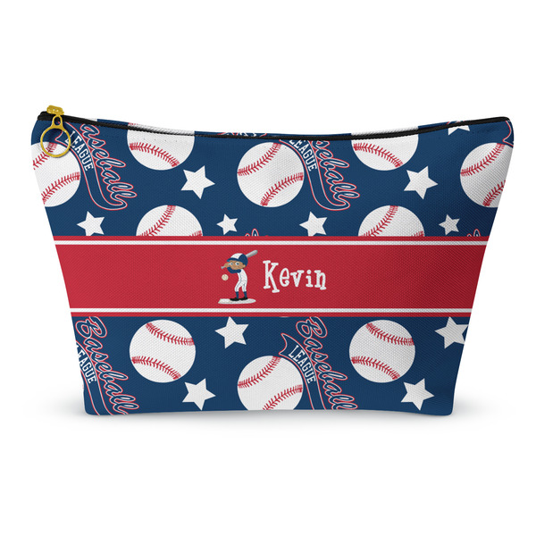 Custom Baseball Makeup Bag - Small - 8.5"x4.5" (Personalized)