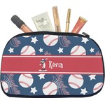 Baseball Makeup / Cosmetic Bag - Medium (Personalized)