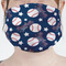 Baseball Mask - Pleated (new) Front View on Girl
