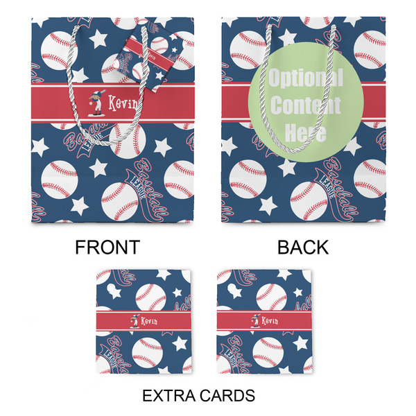 Baseball Medium Gift Bag - Approval