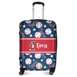 Baseball Suitcase - 24"Medium - Checked (Personalized)