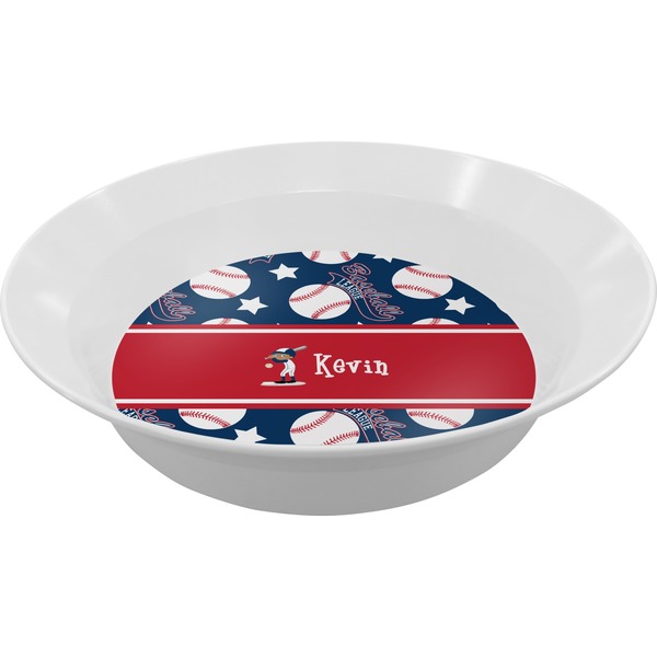 Custom Baseball Melamine Bowl (Personalized)