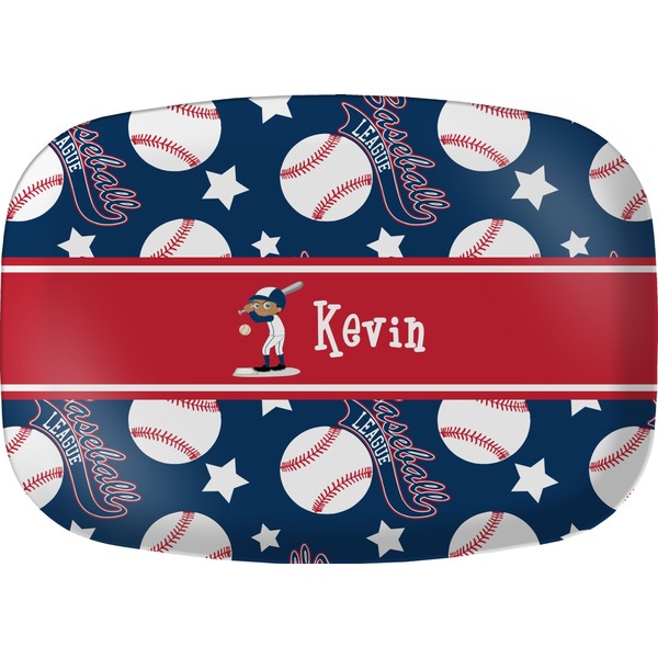 Custom Baseball Melamine Platter (Personalized)