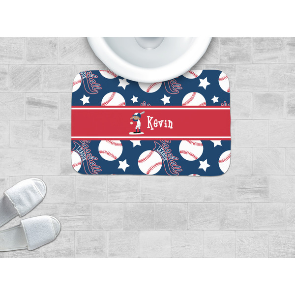 Baseball Memory Foam Bath Mat - LIFESTYLE