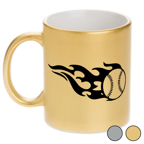 Baseball Metallic Mugs
