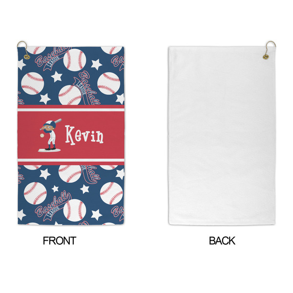 Baseball Microfiber Golf Towels - APPROVAL